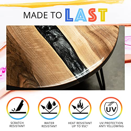 𝗖𝗿𝗮𝗳𝘁 𝗥𝗲𝘀𝗶𝗻 Epoxy Resin Kit Crystal Clear Resin & Hardener for