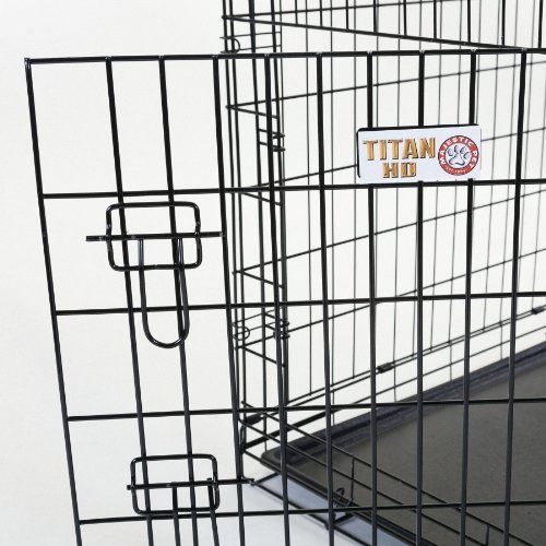 48″ Double Door Folding Dog Crate Cage Two/2 Doors Extra Large Awesome Pet Supply Deals