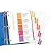 Avery Ready Index Table of Contents Dividers with Sub-Dividers, 5-Tabs per Set with A, B, and C Subsections for Each Numerical Tab (13154)
