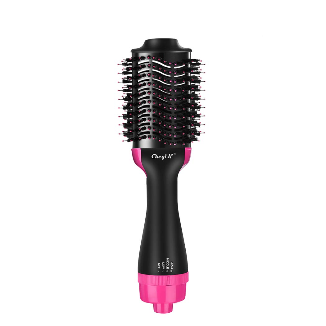 Hot Air Brush, CkeyiN One Single Step Hair Dryer and Volumizer Professional Salon Styling Tools & Appliances Blow Dryer Styler Brush for All Hair Type : Beauty