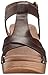 Dansko Women's Daniela Heeled Sandal, Teak Vintage Pull Up, 40 EU/9.5-10 M US
