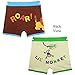 Ez Sox Boys Boxers, Monkey & Lion, 2-3 year