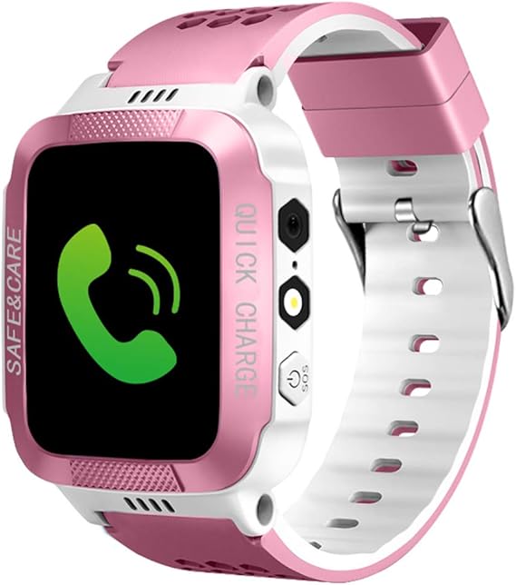 HUANSI Teléfono de los niños Smartwatch Cámara Reloj Linterna SOS ...