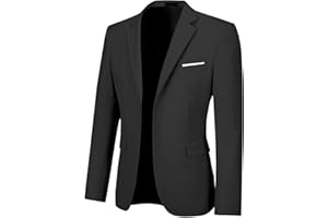 YOTSAISPRING Men's Casual Suit Blazer Tux Separates Jacket Slim Fit 2 Button Lightweight Men Suits Sport Coats for Wedding Prom Party