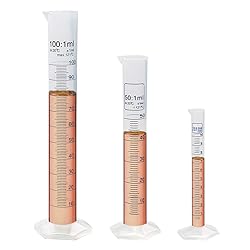 ULAB Scientific Plastic Measuring Cylinder Set, 3