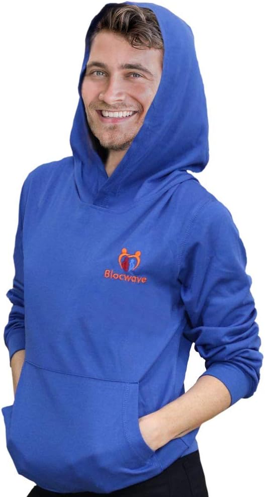 BlocWave EMF Protection Hoodie Mens