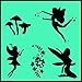 Fairy Faerie Stencil Pack - (2) 10