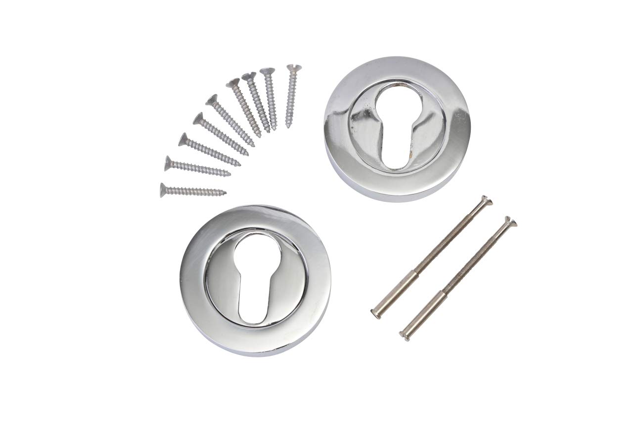 Escutcheon Euro Polished Chrome