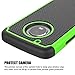 SYONER Moto G5 Plus Case, [Shockproof] Defender Phone Case Cover for Motorola Moto G5 Plus 2017 Released [Green]