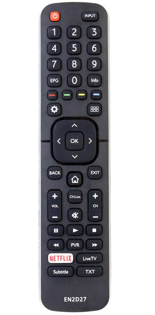 ALLIMITY EN2D27 Remote Control Replace for Hisense LTDN40K321UWTSEU LTDN50K321 LTDN50K321UWTSEU LTDN55K321UWTSEU LTDN55K720WTSEU