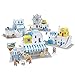 CubicFun 3D Puzzles for Greece Cityscapes Architectural Building Model Kits, 165 Pieces, W3188h