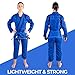 Gold BJJ Jiu Jitsu Gi - Ultra Light Women's Aeroweave - IBJJF Competition Approved Lightweight Uniform for Women