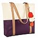 Minch Women bag Fashion Leather Splice Color Square Simple and Elegant Shoulder Bag Handbags (apricot-purple)