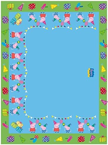 SIAD 33800   Peppa Pig Plastic Tablecloth (120 X 180 Cm)