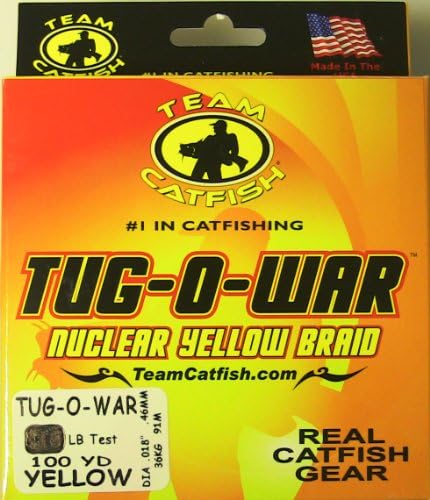 Team Catfish Tug O War Braided Line (50 LB)-TOW50Y3
