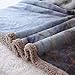 SearchI Wolf Sherpa Fleece Throw Blanket Super Soft Fluffy Sherpa Throw Blanket Reversible Sherpa Fleece Throw Blanket Warm Cozy Fuzzy Plush Lightweight Flannel Blankets for Bed Sofa Couch