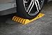 Camco AccuPark Parking Mat | Features 2 Raised Bumps for Parking Accuracy | Easy Installation with Heavy Duty Adhesive Tape | Yellow (42891)