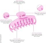 FRAMAR Large Hair Claw Clip – Extra Large, Matte Finish, 4 Color Pack view 3