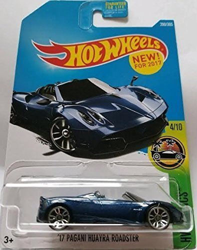 Hot Wheels 2017 HW Exotics '17 Pagani Huayra Roadster 290/365, Blue