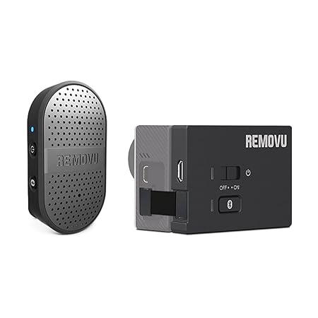 REMOVU REA1M1 A1 Plus M1 Mikrofon Set für GoPro Hero 3 Plus/4