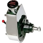 Borgeson 800311 Chrome Power Steering Pump