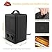 FOCHEA 950W/1500W Ceramic Space Heater with Adjustable Thermostat, Personal Portable Indoor Heater Fan with Overheat and Tip-Over Protection & Carry Handle, Quiet, Perfect for Home & Office