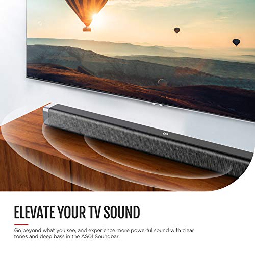 Sound Bar, 150W TV Sound Bar with Wireless Subwoofer, 2.1 CH Speaker