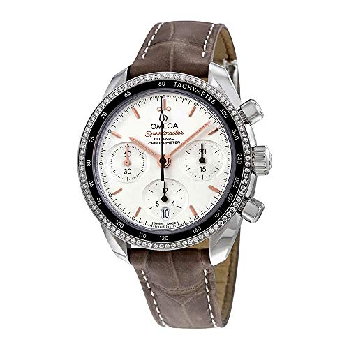 Omega Speedmaster Chronograph Automatic Ladies Diamond Watch 324.38.38.50.02.001