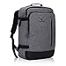 Hynes Eagle Carry on Backpack 38L Large Travel Backpack for Women Flight Approved Weekender Bag Laptop Backpack Men 15 inches Black Grey