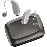 Jabra Enhance Select 500 Clinic-Quality OTC Hearing Aids, Audiology Services Included, Bluetooth Streaming for Calls, Music, Media (iOS/Android), 3-Year Warranty, Nearly Invisible, Silver