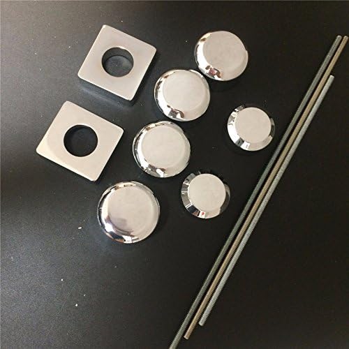 HTTMT MT254-003- Fork Axle Caps Covers Compatible with 2006-2007 Suzuki Gsxr 600 750 2005-2008 Gsx-R 1000 Chr