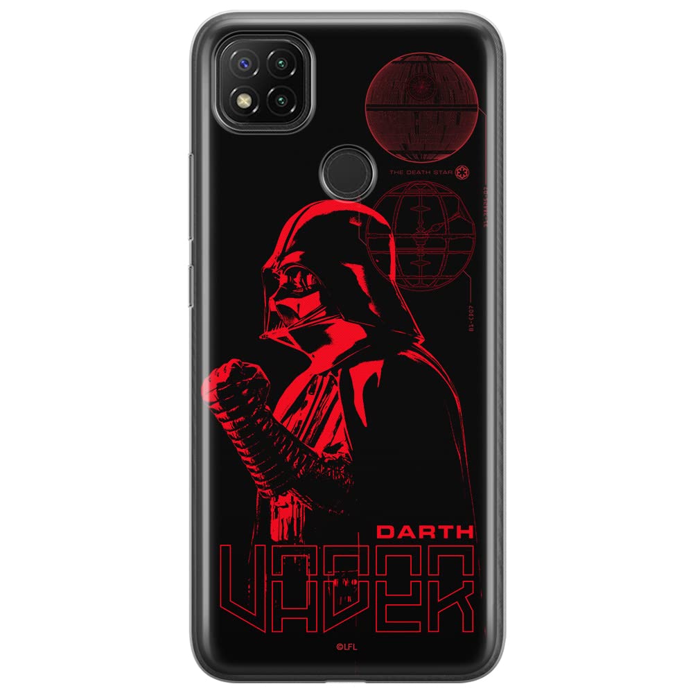 ERT GROUP mobile phone case for Xiaomi REDMI 9C original and officially Licensed Star Wars pattern Darth Vader 016 optimally adapted to the shape of the mobile phone, case made of TPU