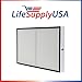 LifeSupplyUSA True HEPA Filter Replacement Compatible with Sears Kenmore 83195 F-K3 Filter fits 83254 83396 85254 Air Purifiers