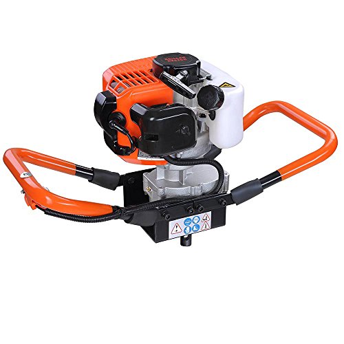 Yeshom 52CC 2.2HP Earth Auger Powerhead 1 or 2 Men Gas Powered Post Hole Digger Machine - Thumbnail 2