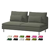 Custom Made Soderhamn Couch Velvet Replacement