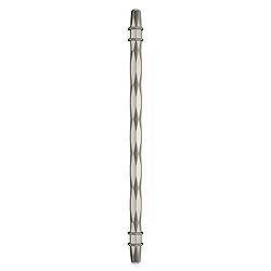 Amerock | Cabinet Pull | Polished Nickel/Black
