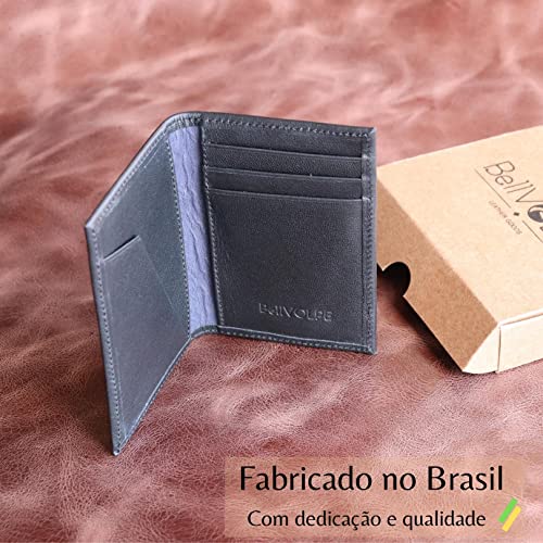 Carteira Masculina Mini Couro Legítimo