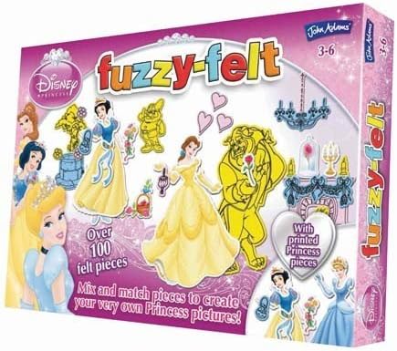 princess fuzzy felt