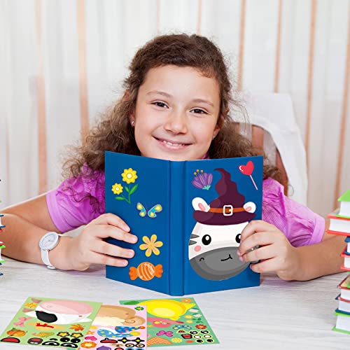 Animal Stickers Make A Face Animal Stickers 40 Sheets Make Your Own