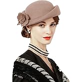 Women Wool Felt Ribbon French Fashion Vintage Millinery Beret Hats Top Cap Ladies Party Wedding Fedoras Chapeau