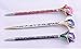 Fashion Hair Decorative Chinese Traditional Style Women Girls Hair Stick Hairpin Hair Making Accessory with Lotus 1pc/package (dark blue with white)