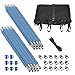 Trampoline Replacement Enclosure Set - Set Includes: Net, Poles & Hardware Only