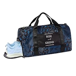 Gym Bag for Women with Shoe Compartment and Wet