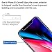 TANTEK Screen Protector for iPhone 11 Pro,iPhone Xs and iPhone X,5.8-Inch,Tempered Glass Film,Ultra Clear, 2-Pack