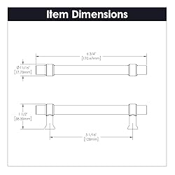 Hickory Hardware 1 Pack Solid Core Kitchen Cabinet
