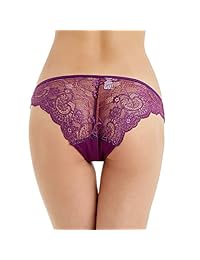 CharmLeaks lencería sexy para dama, tanga de encaje, 6 unidades