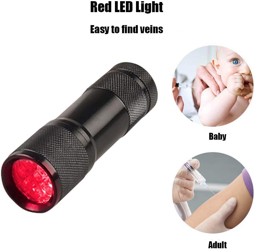 Venous Display Light Capillary Imaging Light, Find a Vein Imaging Flashlight, Suitable for Adults and Baby