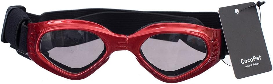 COCOPET New Version Cool Dog Goggles Pet Sunglasses Eye Wear UV Protection Waterproof Sunglasses for Puppy Dogs Small Medium