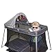 Travel Crib For Baby. Easy Front And Top Access. Protect Your Baby With Sun Shade And Bug Screen. Your All-In-One Home Playard and Portable Crib. Easy Tool-Free Set Up and Take Down. Mom's Choice.
