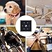 DUKONRIZ 3216558752 Mini Spy Cam, Hidden Camera HD 1080P Indoor/Outdoor Home Small Nanny Cam Security Cameras Built-in Magnetic&Wearable Surveillance Camera with Motion Detection Night Vision Cop cam
